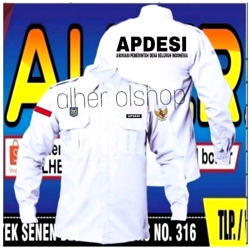 kemeja APDESI baju APDESI seragam APDESI Pdh APDESI Pdl APDESI kemeja kerja APDESI baju kerja APDESI