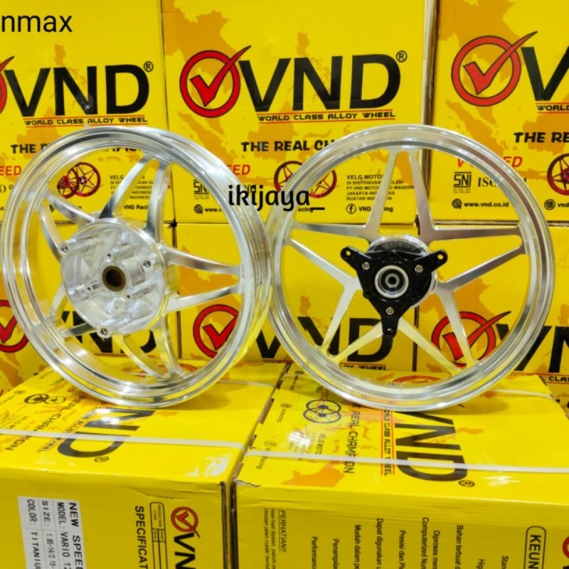 VND VELG V SPEED BINTANG NMAX PCX AEROX VARIO 160 ALL CROOM PELEG ALL STAR