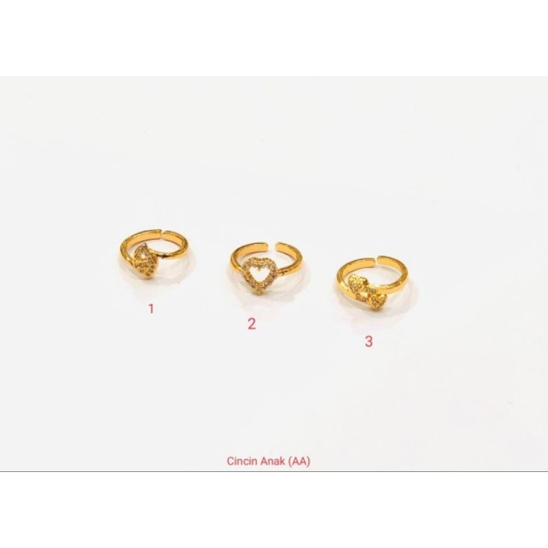 CICIN ANAK MODEL LOVE TITANIUM 1/2/3