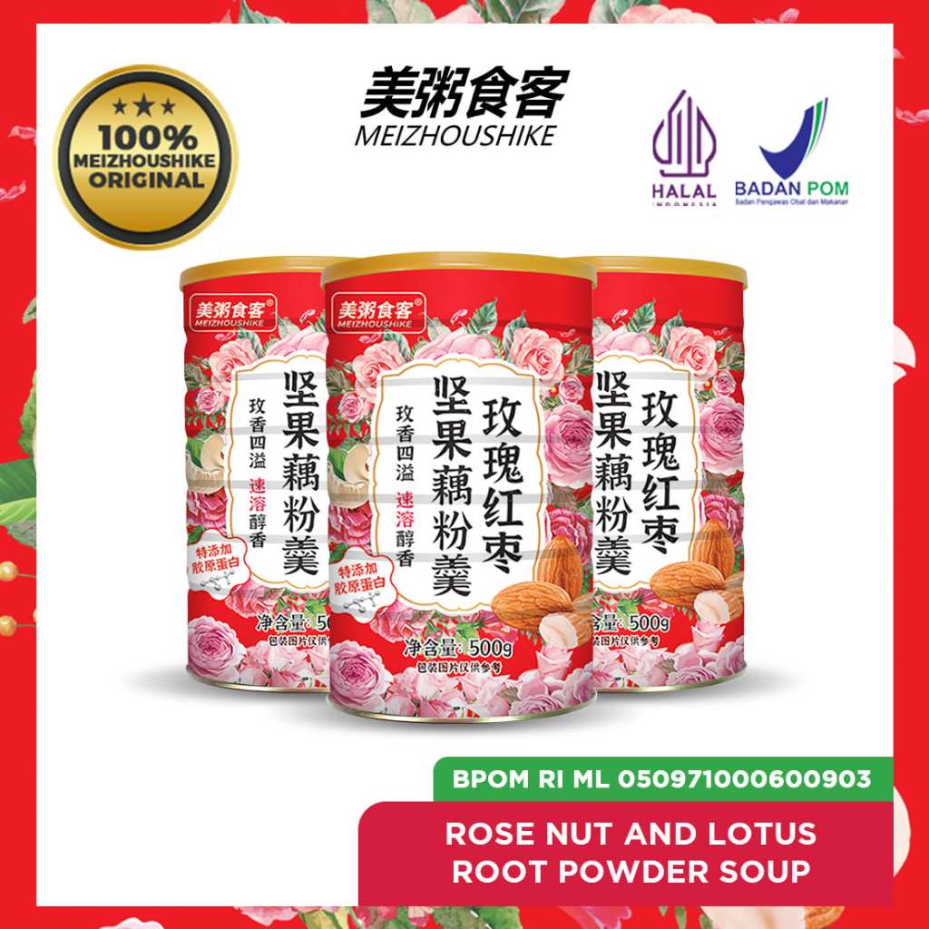 

Original BPOM RI Oufen Lotus Root Powder Akar Teratai Diet Food HALAL BPOM RI_MEIZHOUSHIKE ROSENUT