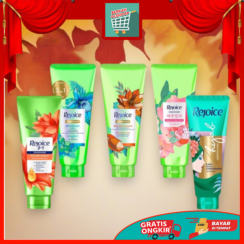 REJOICE CONDITIONER | REJOICE 150ML | REJOICE JEJU ROSE | REJOICE 3 IN 1 | RICH SOFT SMOOTH