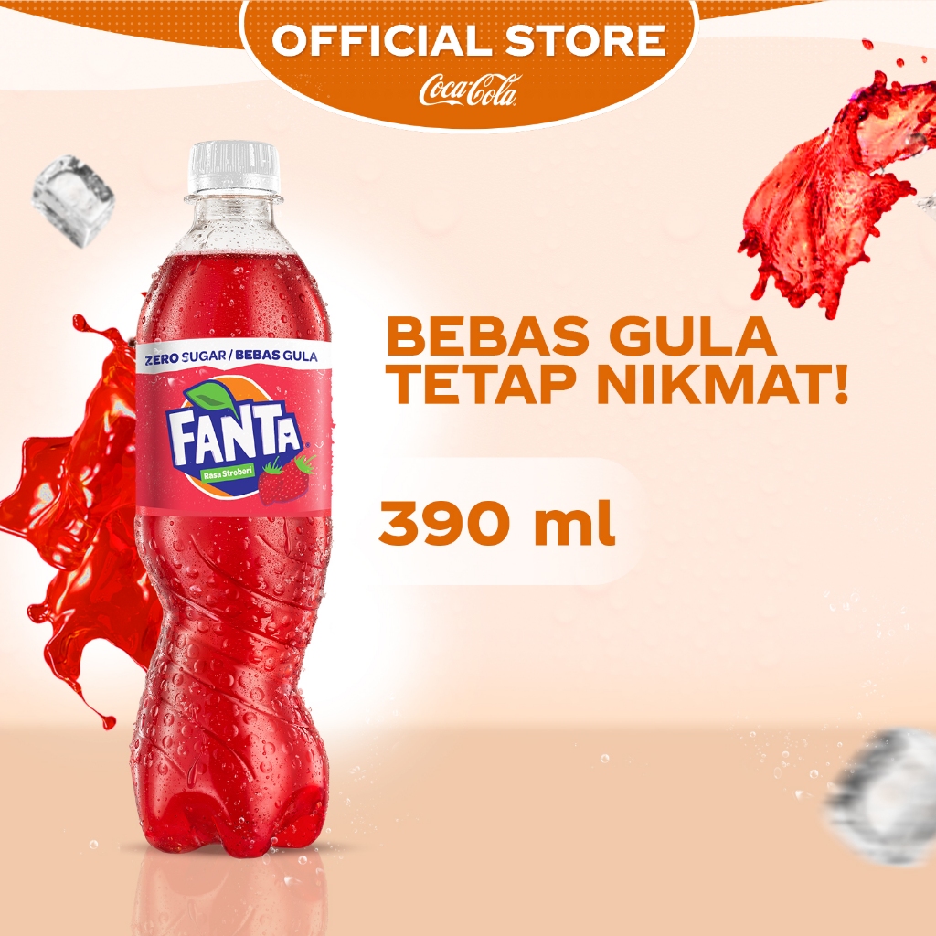 

Fanta Strawberry Zero PET 390ml