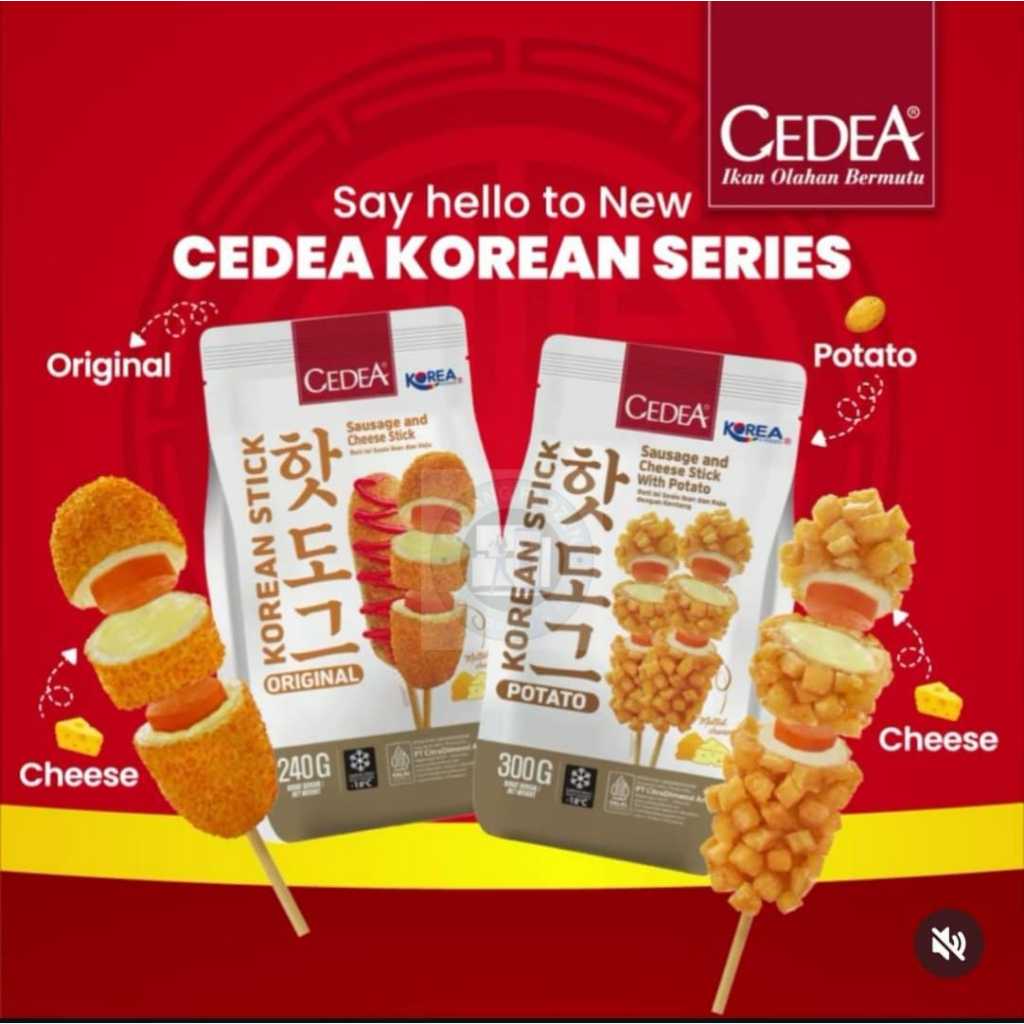 

Cedea Korean Stick Original & Potato