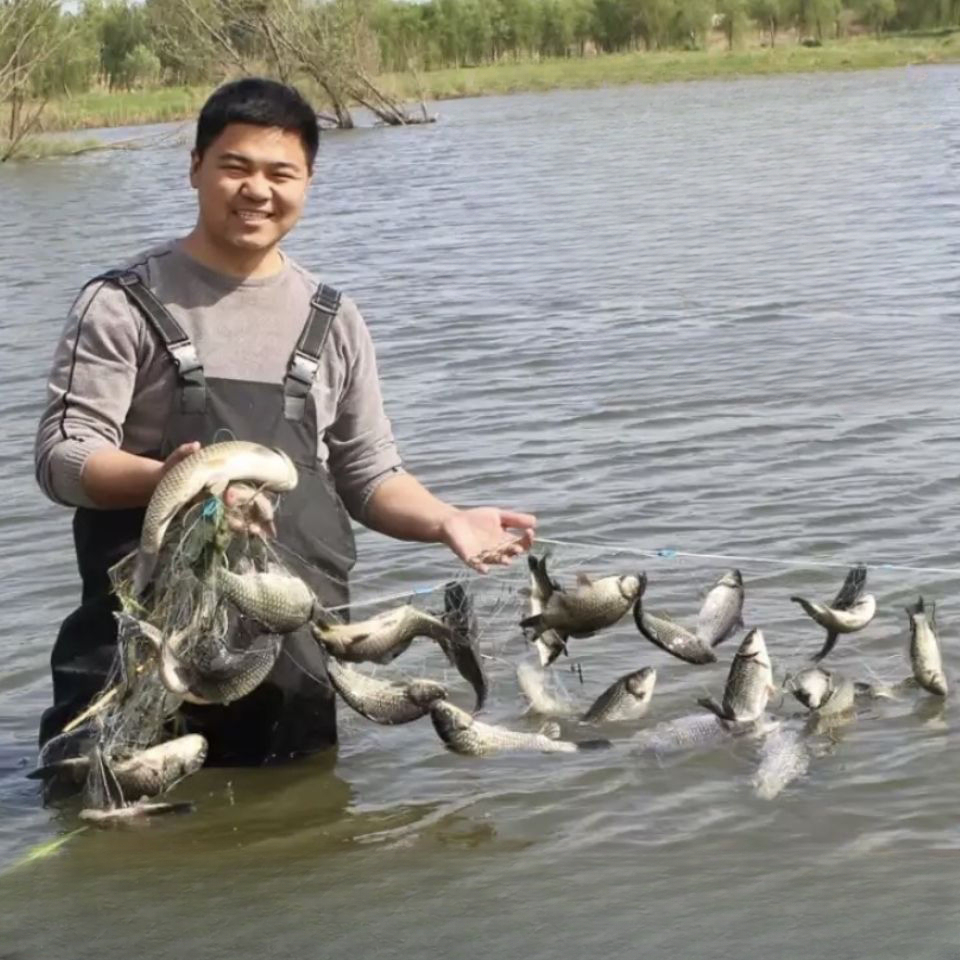 Jaring ikan tiga lapis, jaring tenggelam, jaring apung, jaring ikan lengket