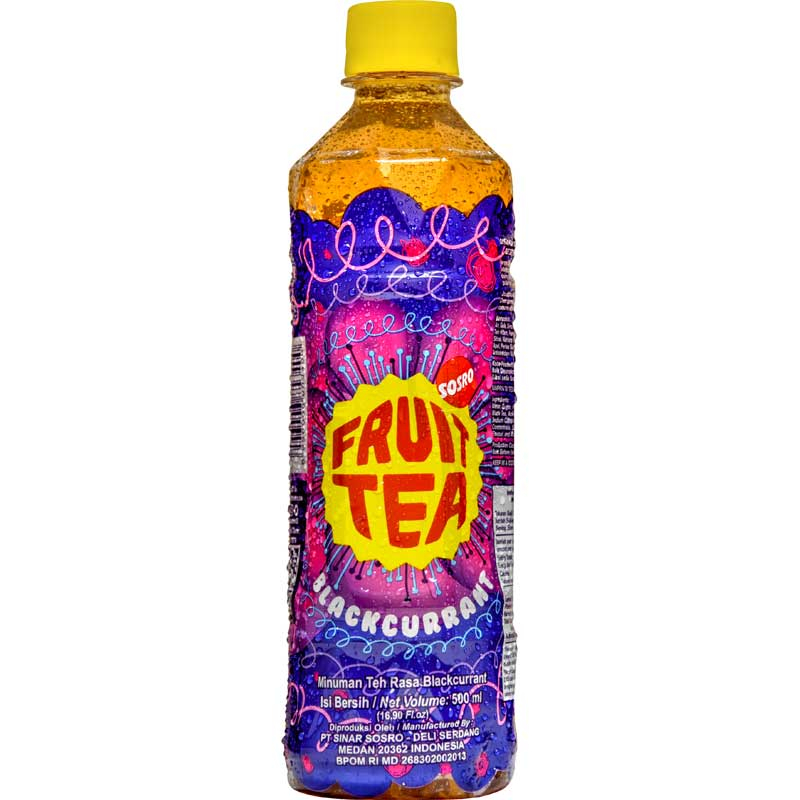 

Fruit Tea Minuman Teh Blackcurrant 500 ml