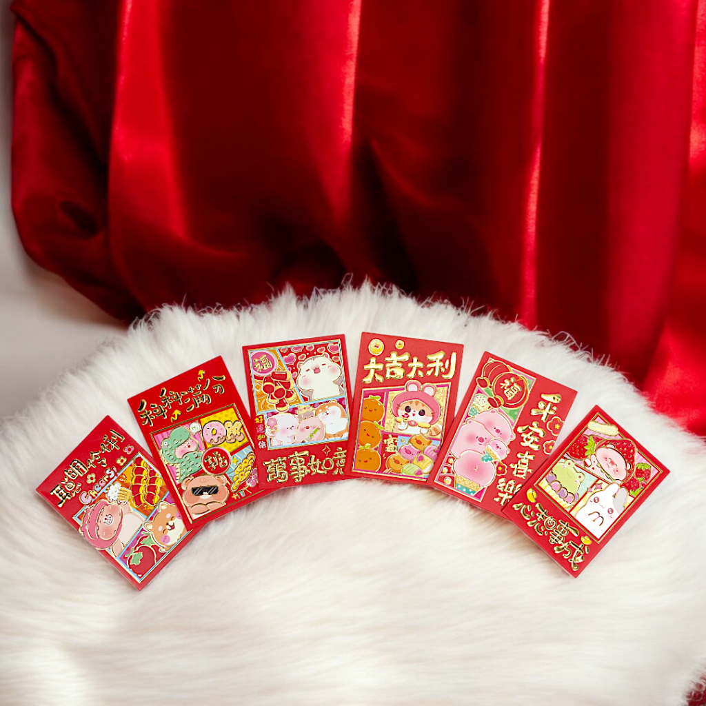 

Angpao Imlek Tahun Ular 2025 Snake Year Hong Bao Isi 6 Gambar Mix per pack