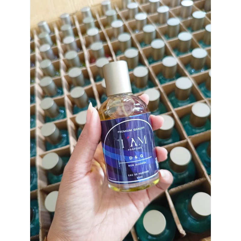 I'AM PARFUM uk 50ml parfum pria tahan lama parfum wanita tahan lama 24 jam parfum tahan seharian par