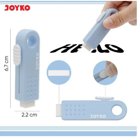 

Penghapus Eraser Joyko ER-149 Free Isi Refill | Penghapus Joyko Terbaru | M21 STATIONERY