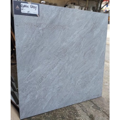 GRANIT PERMUKAAN KASAR ABU UKURAN 60X60 | ARNA GAVIN GREY