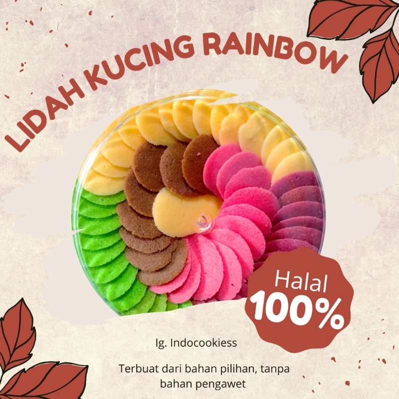 

kue kering lidah kucing kuker natal lebaran enak kemasan toples 250gr