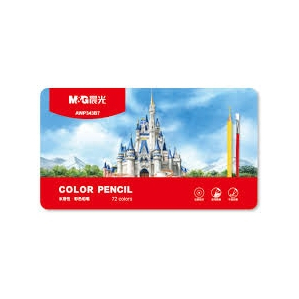 

M&G Chenguang 72 Color Premium Watercolor Pencil With Blending Brush Metal Box - No:AWP343B7