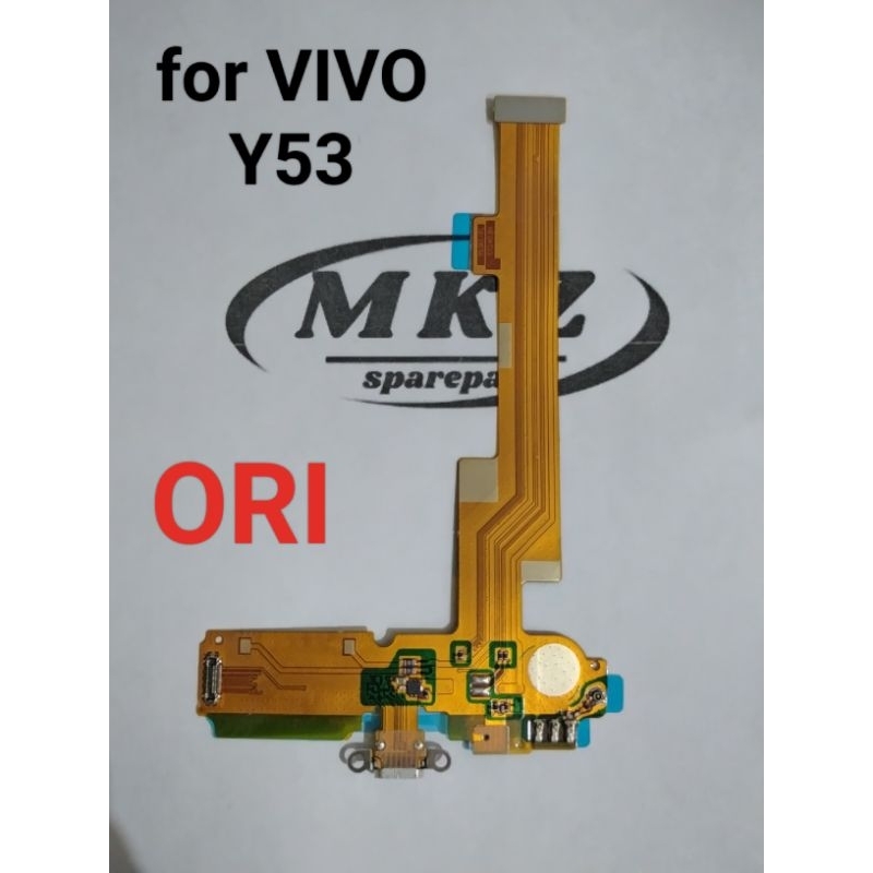 FLEXIBEL CHARGER VIVO Y53 ORI  KONEKTOR CHARGER VIVO Y53 ORI + MIC