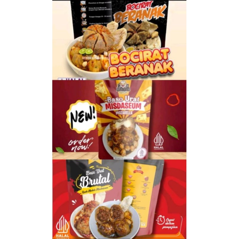 

[READY BJM] TIDAK NERIMA COD TANBU KTB dan LUAR KALSEL | Bocirat Beranak dan Baso Urat Misdasem