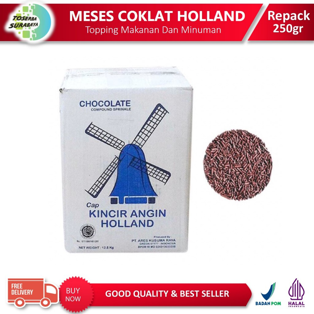 

MESES COKLAT HOLLAND 250gr GOOD QUALITY BEST PRICE