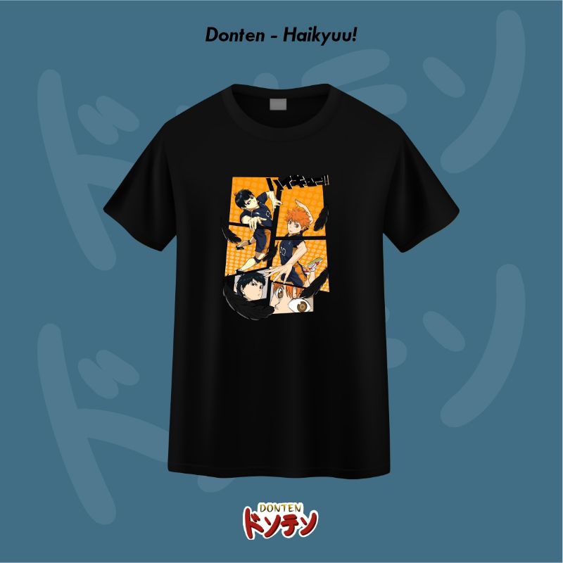 Baju Kaos Anime Haikyuu Hinata Kageyama, Freak Quick, Original local product