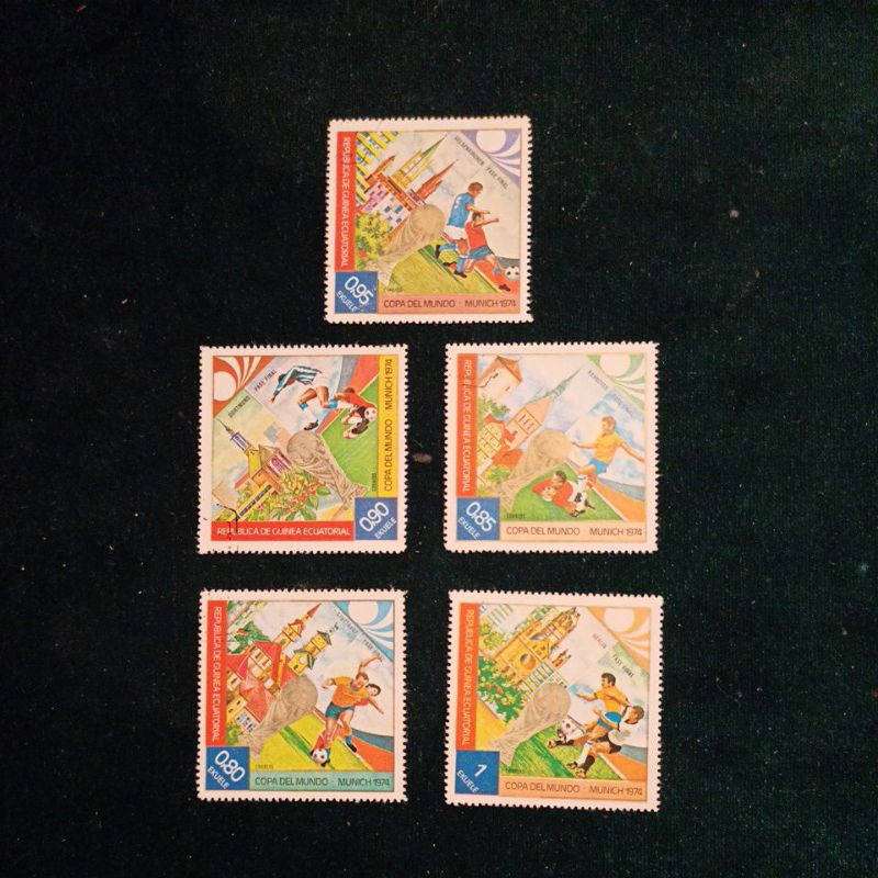

Stamp Prangko, Republika De Guinea Ecuatorial