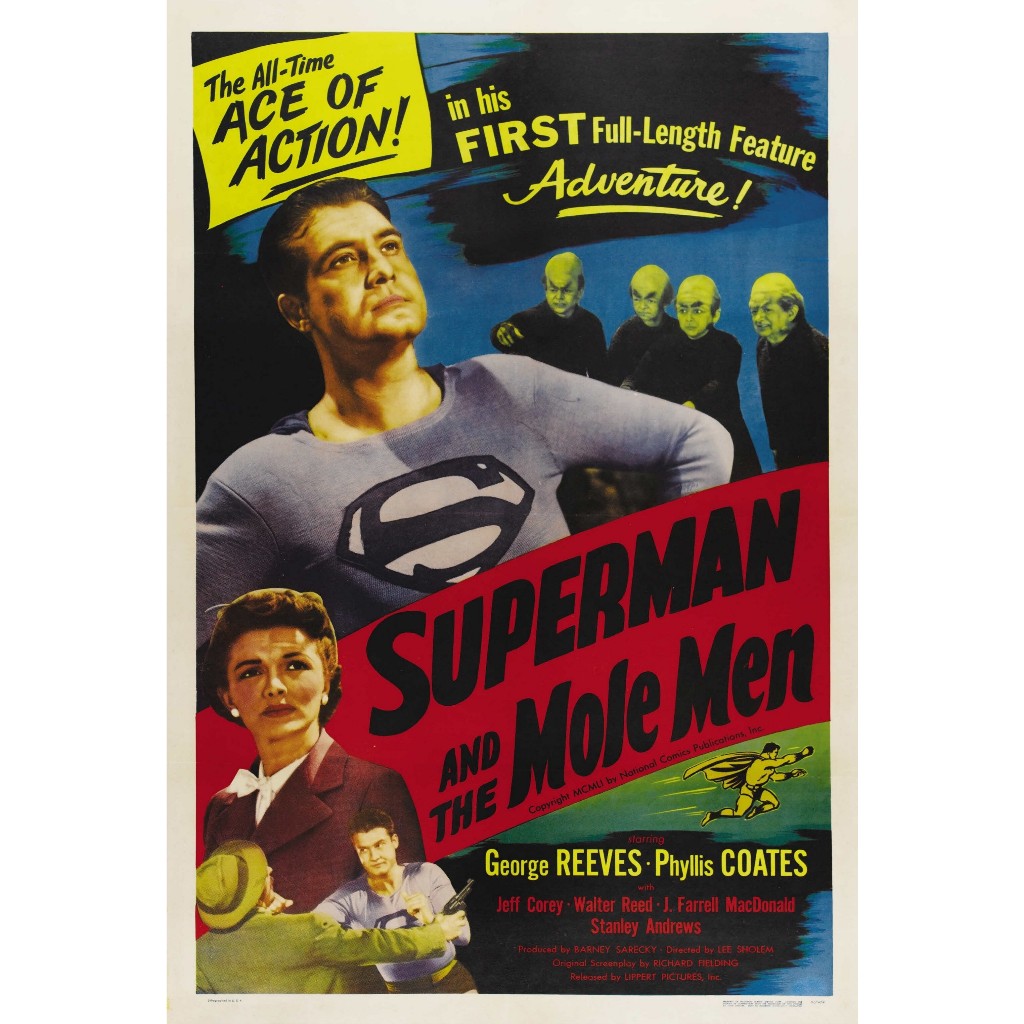 Film Dvd Superman and the Mole Men 1951 High Quality Teks Indonesia