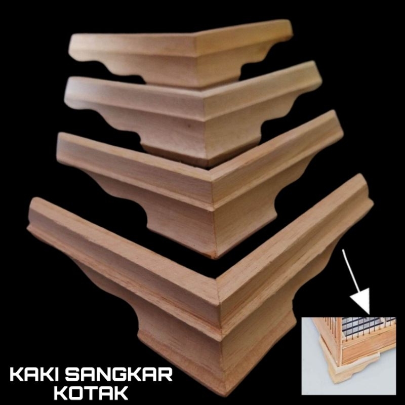 kaki kaki sangkar kosan isi 4pcs