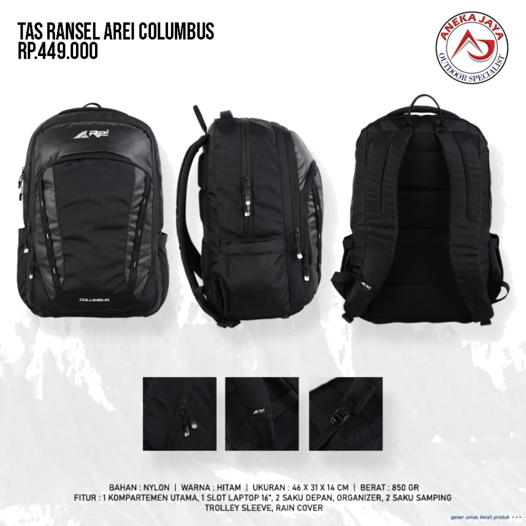 TAS RANSEL AREI COLUMBUS