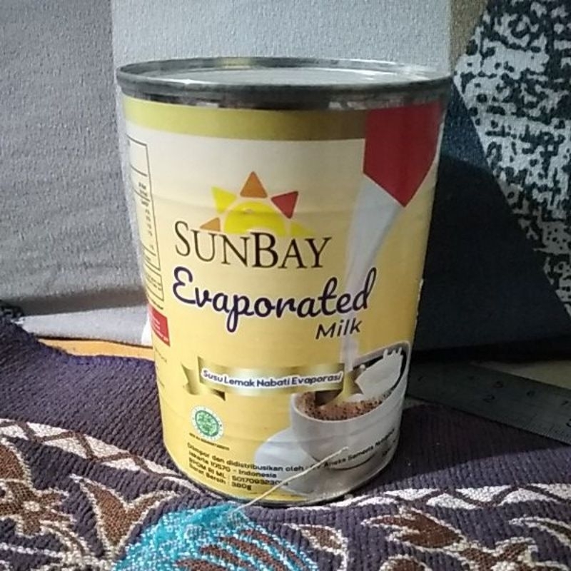 

Sunbay susu evaporasi 380 gram / Susu lemak nabati