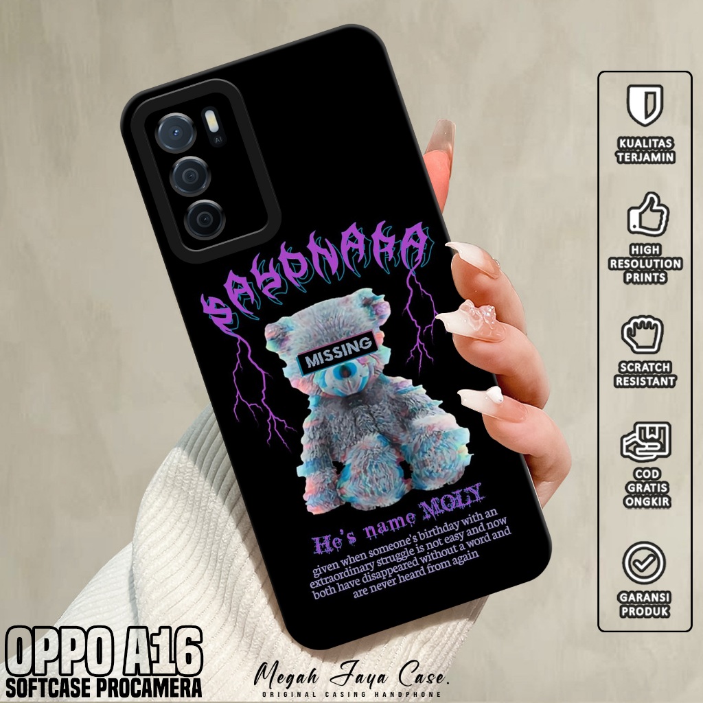 Case Oppo A16 - Casing Oppo A16 Motif BNKA - Silikon Hp Oppo A16 - Softcase Hp Oppo A16 - Kondom Hp 