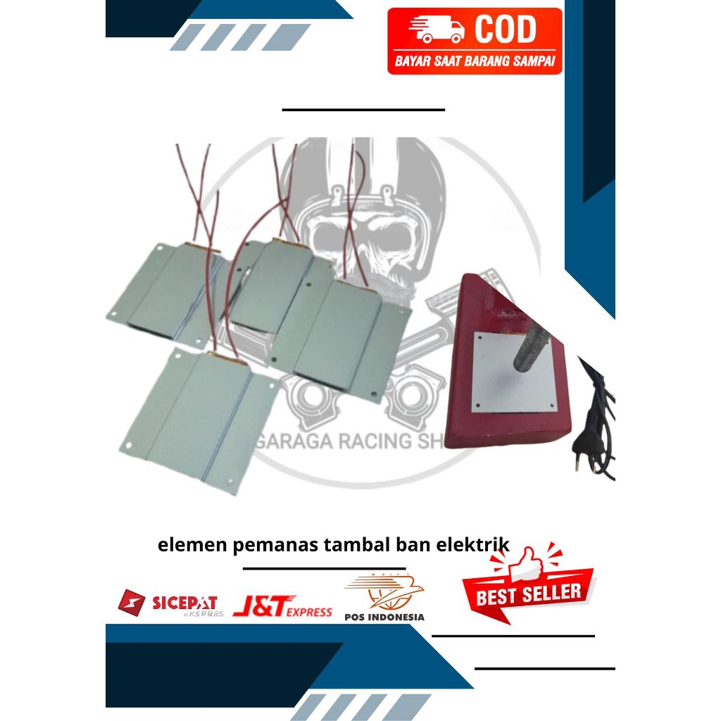 pemanas elemen tambal ban listrik