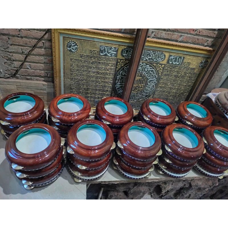 Rebana hadroh Anasrulloh Asli jepara  uk 30cm