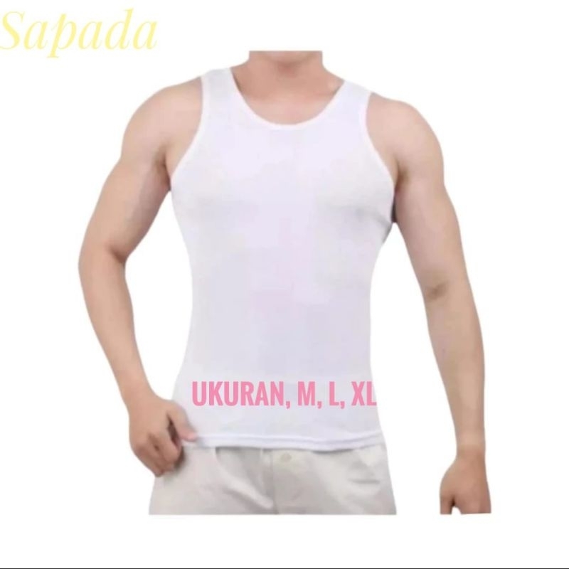 Kaos Singlet Pria/ Kaos Dalam Pria/ Daleman Pria Kaos/Singlet Pria/Singlet Dewasa/Kaos Pria Singlet