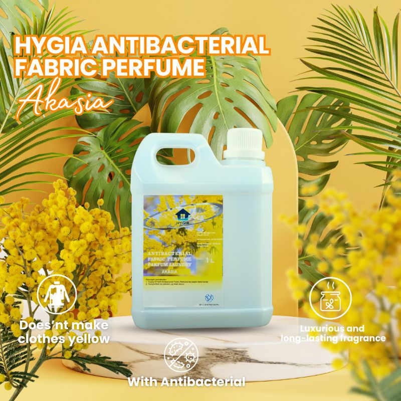 Hygia Parfum Laundry premium grade A 1 liter/parfum baju wangi/parfum laundry murah/parfum laundry w