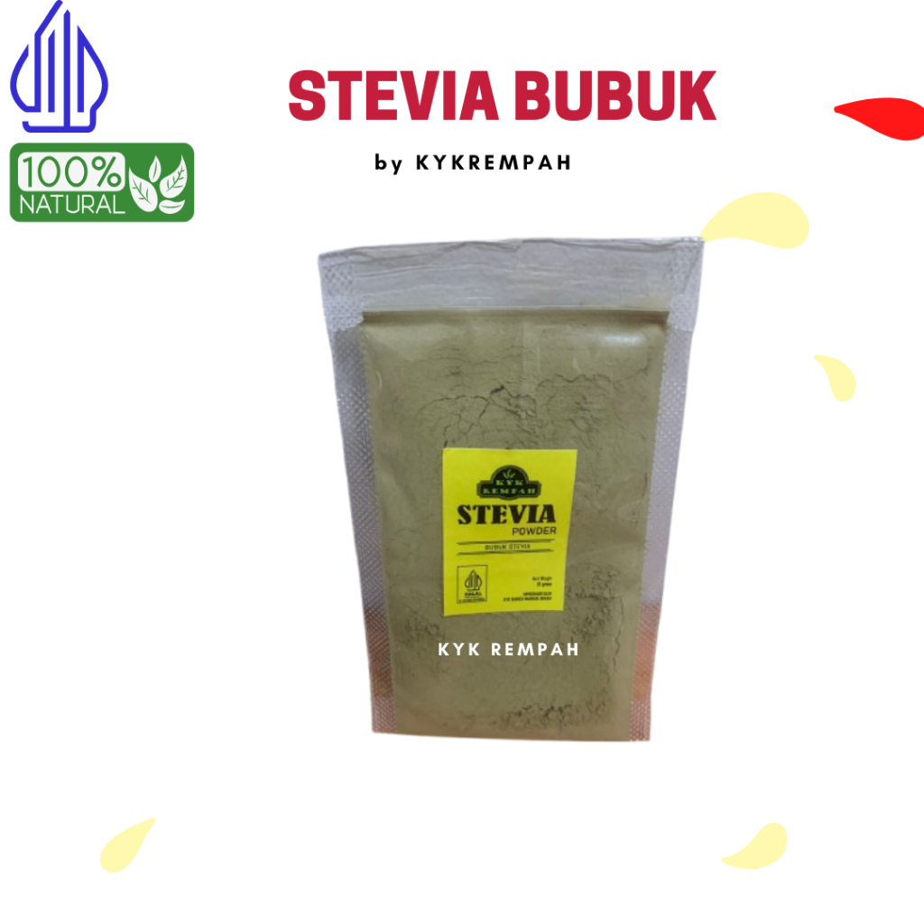 

Stevia Bubuk Stevia Powder (Pemanis Alami)