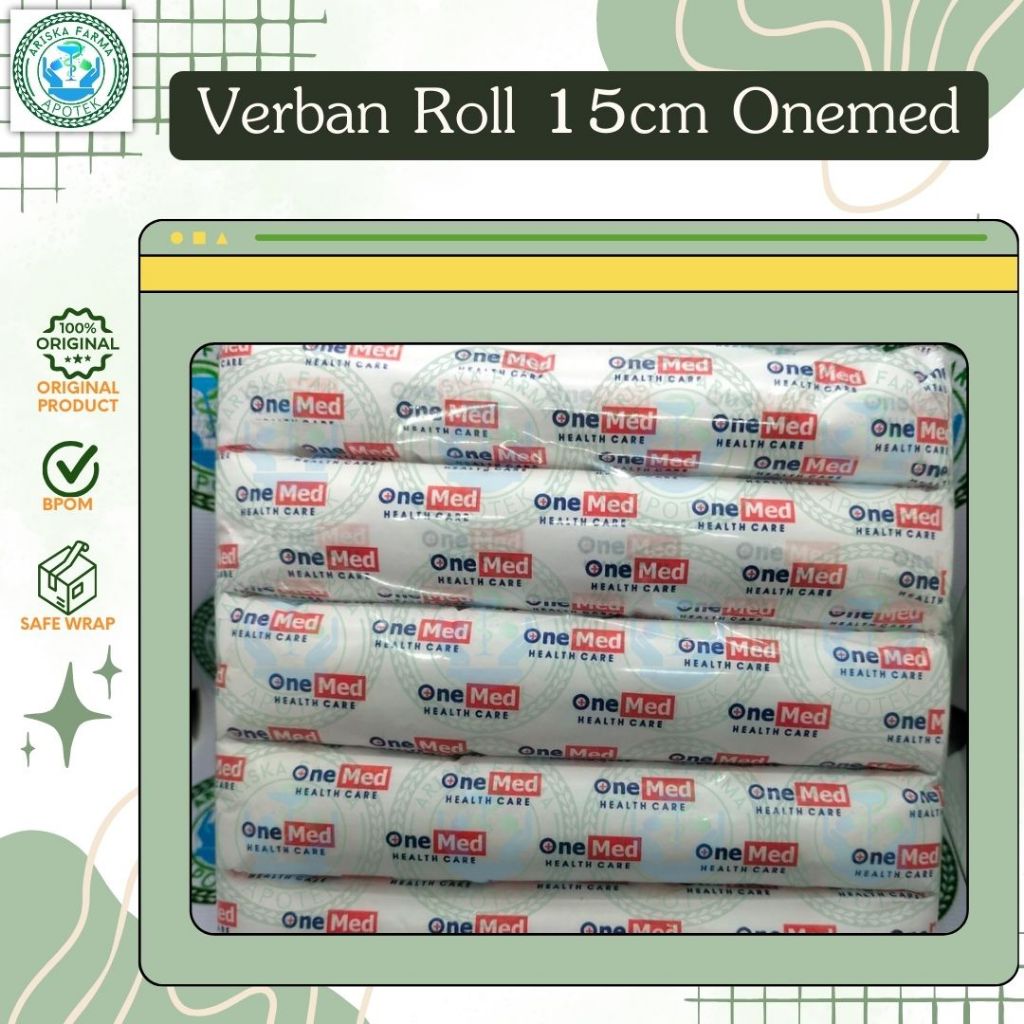 Verban Roll 15cm Onemed per pcs
