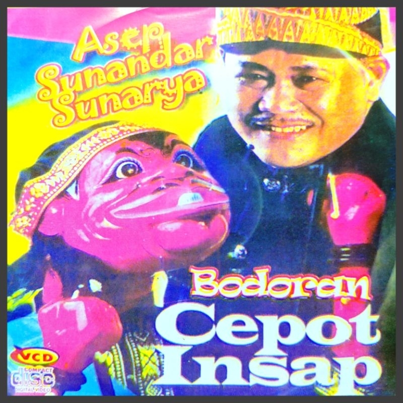 Kaset VCD Bodoran Wayang Golek Lakon Cepot Insap Dalang Asep S.