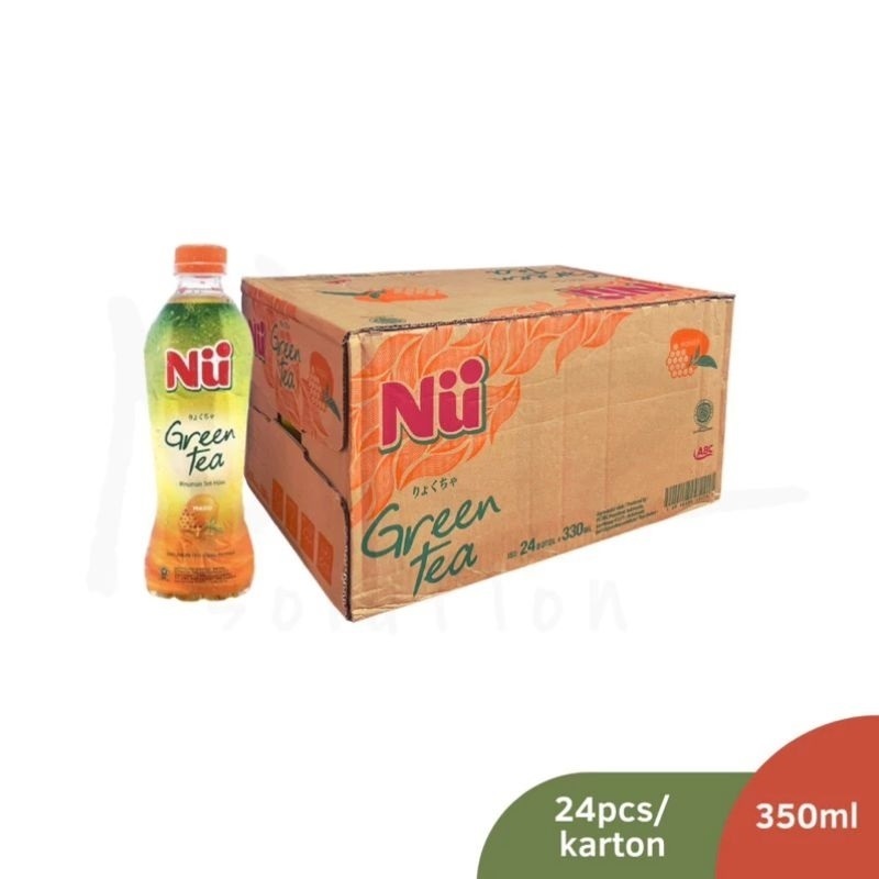 

NU GREEN TEA MADU 450ML DUS ( 24 BOTOL )