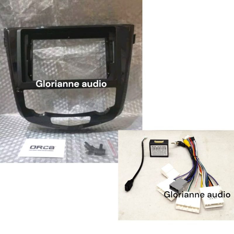 Frame head unit Android Nissan Xtrail T32 2015 - 2018 9 inch