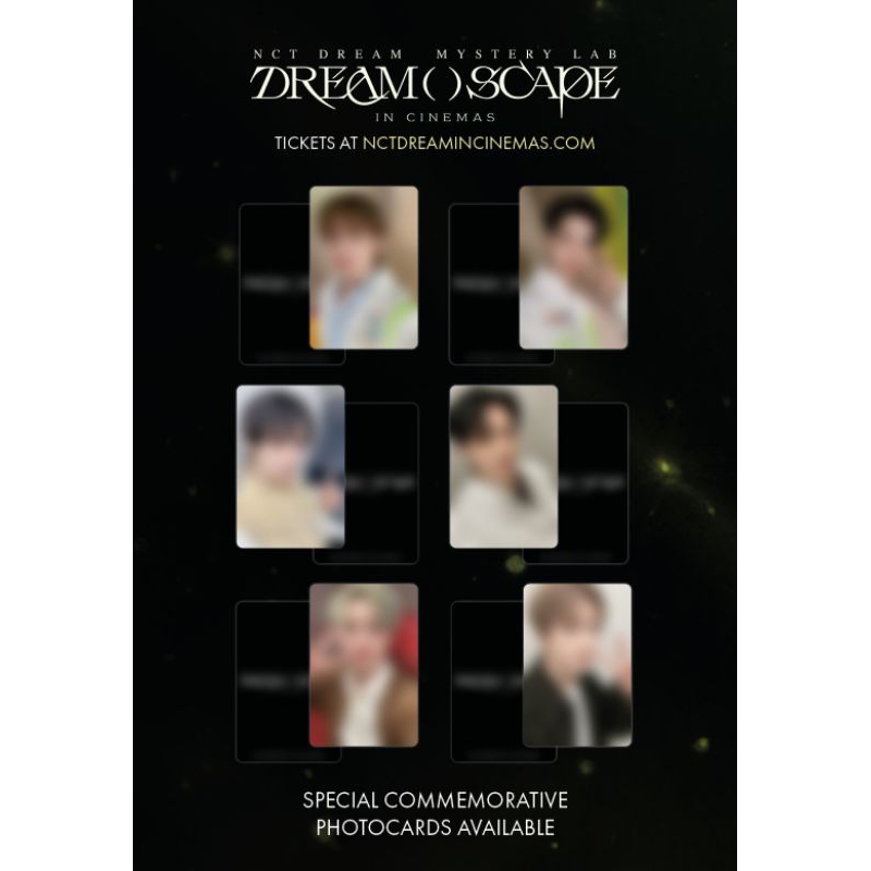 PC NCT Dream Mystery Lab Dream () Scape Cinema
