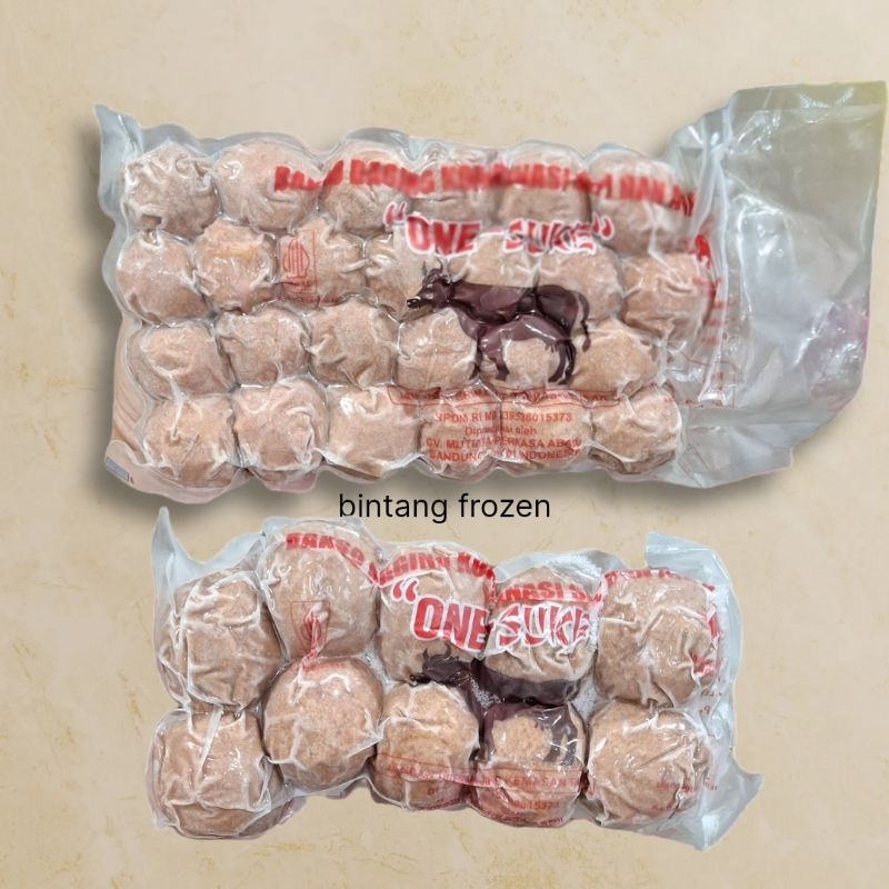 

Bakso Baso Urat One Suke Vakum isi 10 / 25