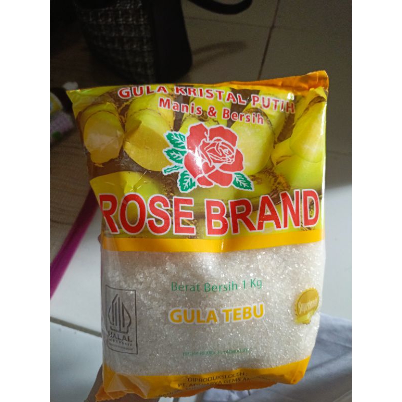 

gula pasir 1kg rosebrand kuning