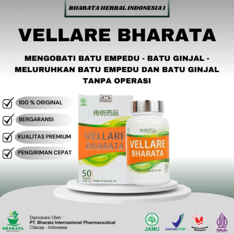 Vellare Bharata | Obat Batu Empedu | Obat Batu Ginjal