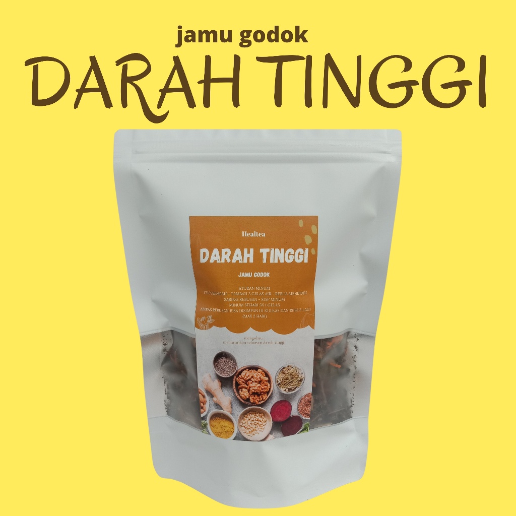 

DARAH TINGGI HIPERTENSI JAMU GODOK INSTAN TRADISIONAL ALAMI