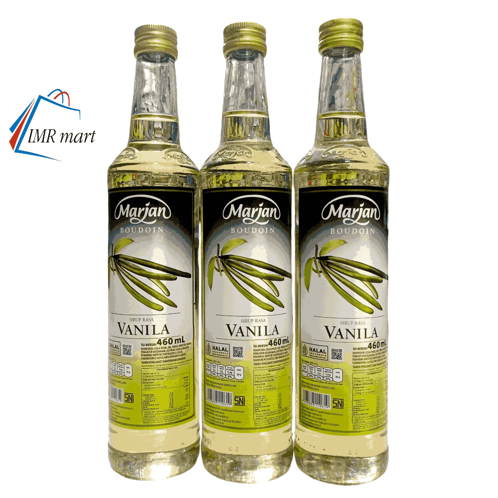 

Marjan Boudoin Syrup Rasa Vanila 460 ml - Sirup Marjan Rasa Vanila