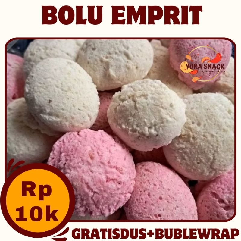 

Bolu Emprit Lembut dan Gurih - Cemilan Tradisional (Gratis Dus + Bubble Wrap)