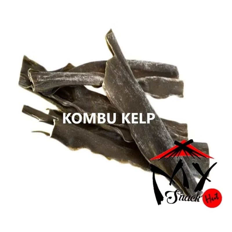 

KOMBU KELP 100GR RUMPUT LAUT KERING DRY SEAWEED KALDU SUP KUAH SOP GURIH MISO DASHI MASAKAN JEPANG