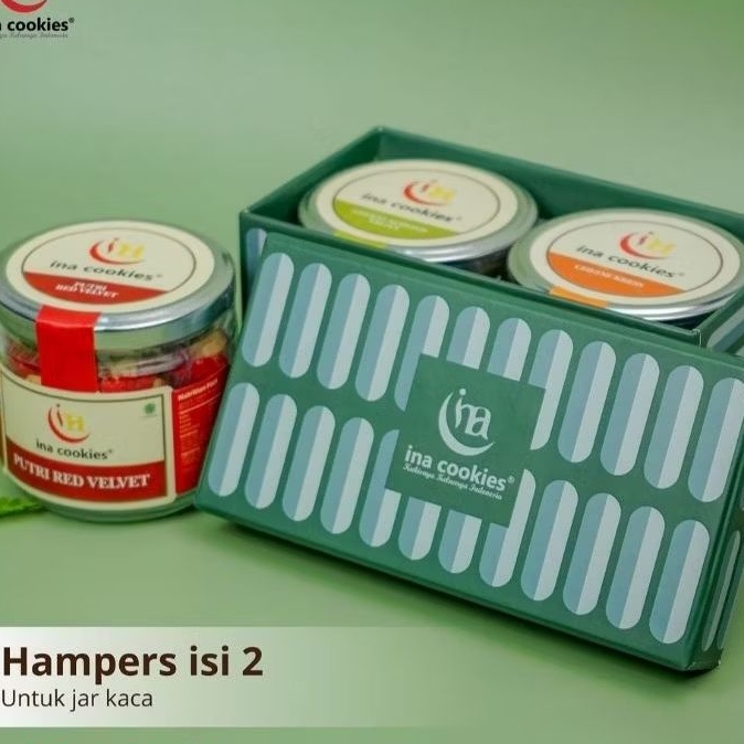 

HAMPERS HARD BOX INA COOKIES ISI 2 / 3 / 4 JAR