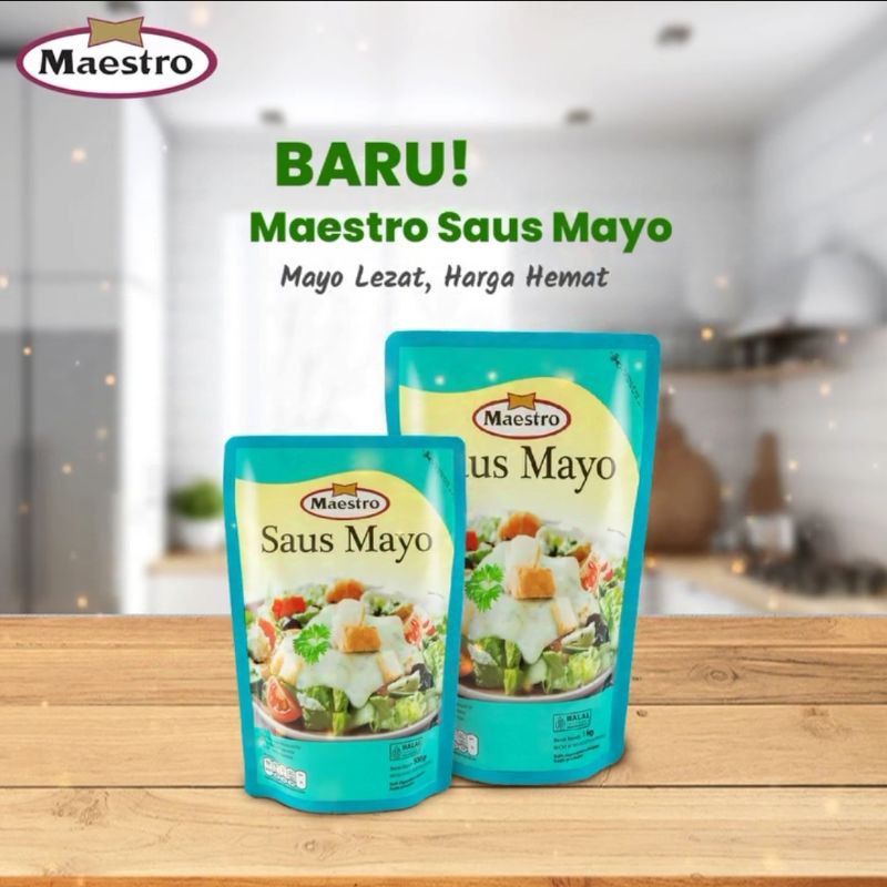 

Maestro Saus Mayo 500gr & 1kg