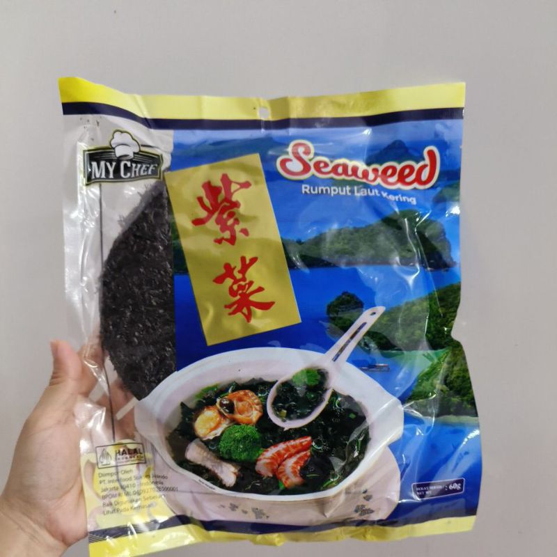 

Rumput Laut Kering 60 gr