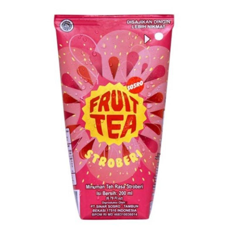 

Fruit Tea Minuman Teh Stroberi 200 ml