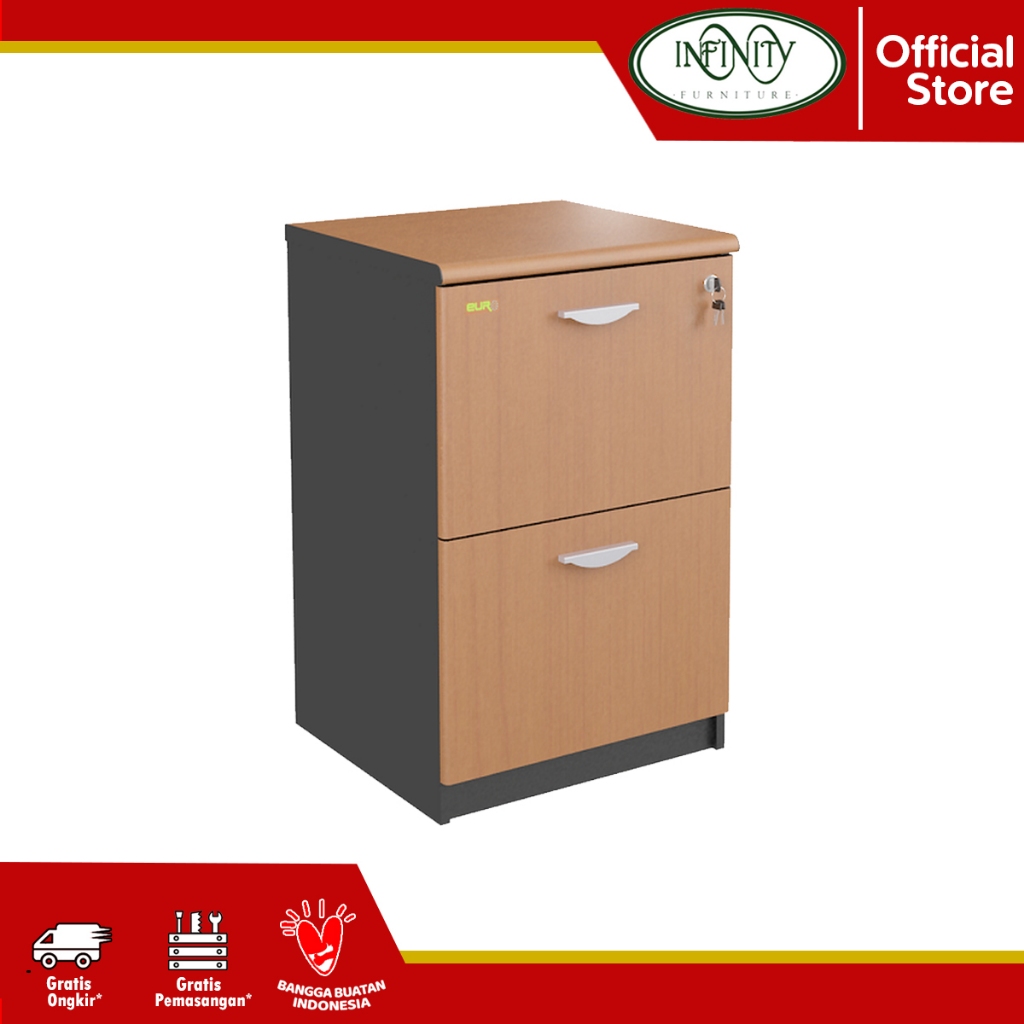 Filling Cabinet 2 Laci Euro Series DFC 4802