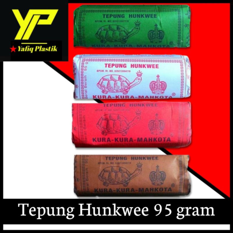 

TEPUNG HUNKWEE CAP KURA-KURA MAHKOTA 95Gram