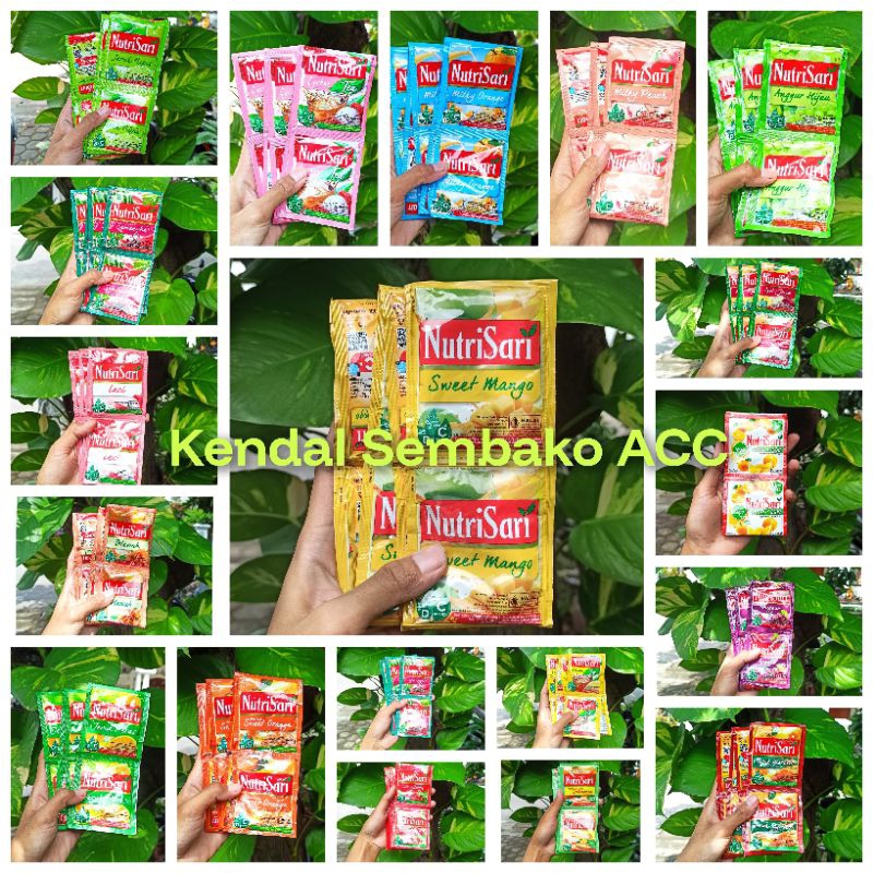 

Nutrisari 1 Renceng isi 10 Sachet Aneka Rasa / Varian