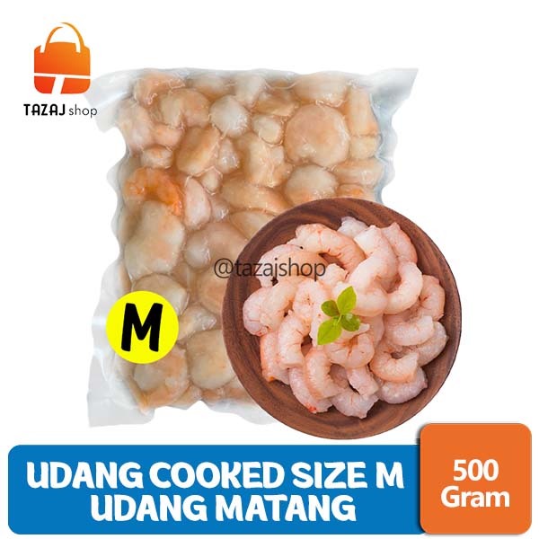 

Udang Cooked Size M - Udang Matang 500gr